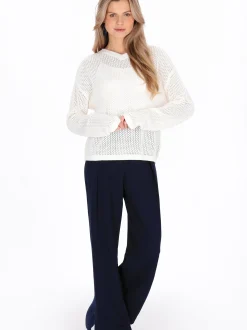 Usha Damen Pullover in weiß