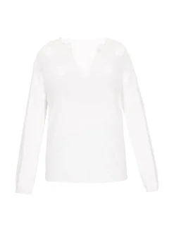 Usha Damen Pullover in weiß