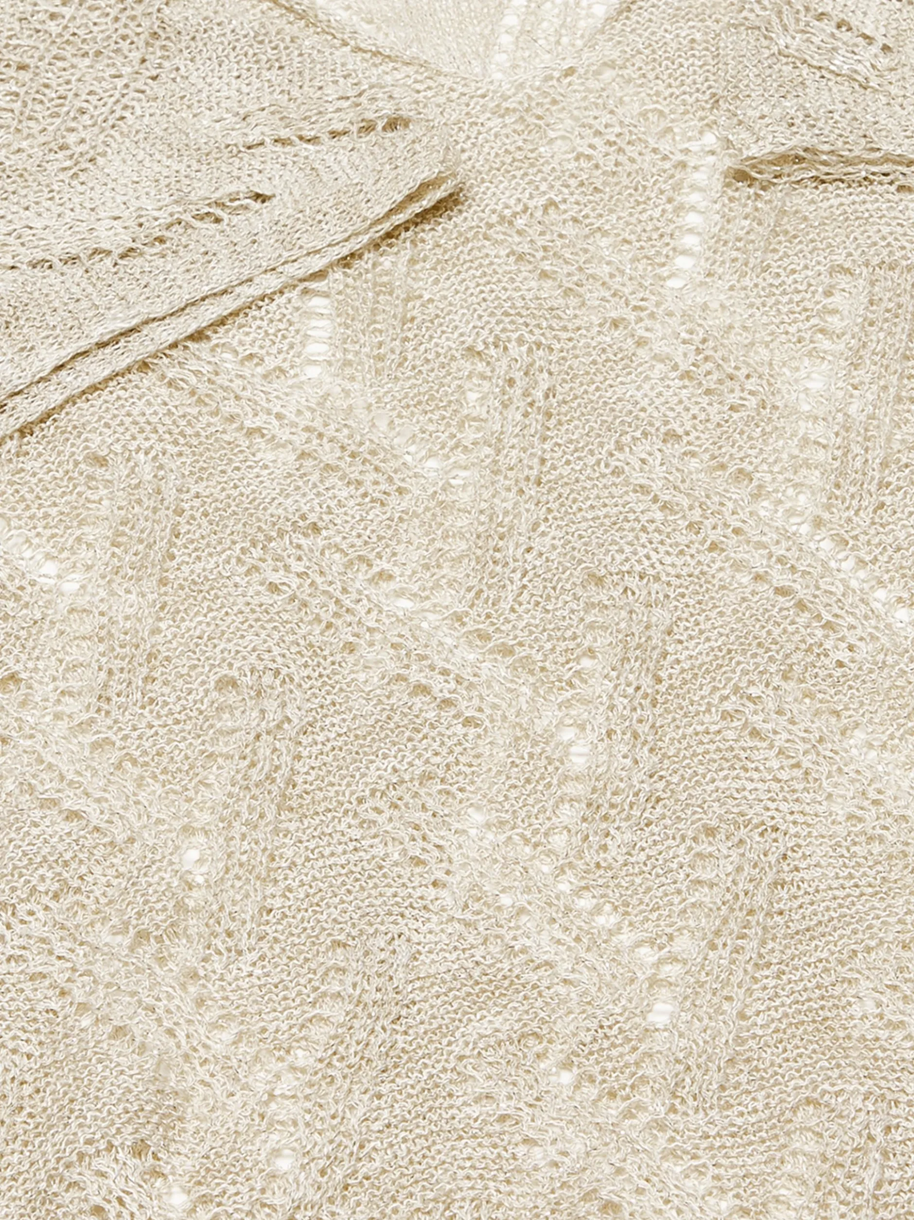 Usha Damen Pullunder in beige - Länge: mittel