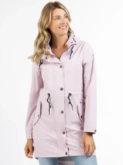 Usha Damen Regenmantel in rosa