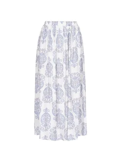 Usha Damen Rock in blau