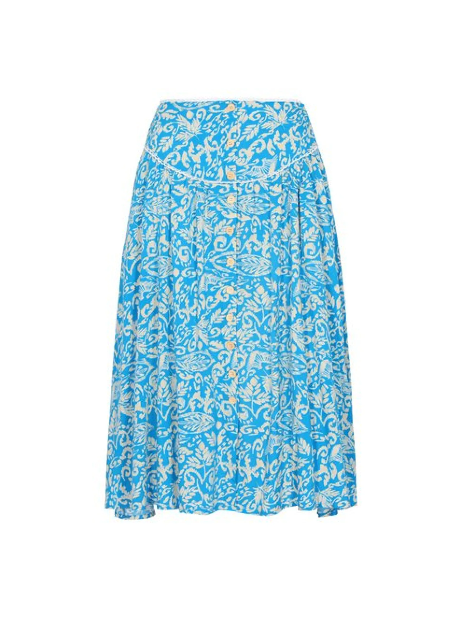 Usha Damen Rock in blau