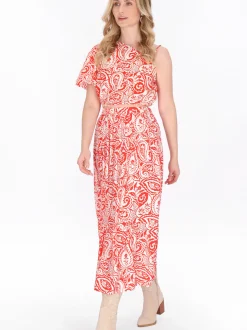 Usha Damen Rock in orange