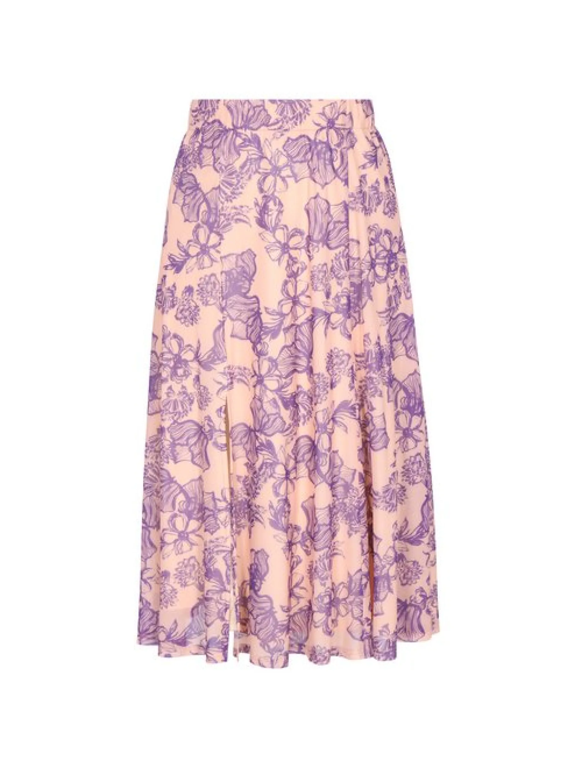 Usha Damen Rock in purple