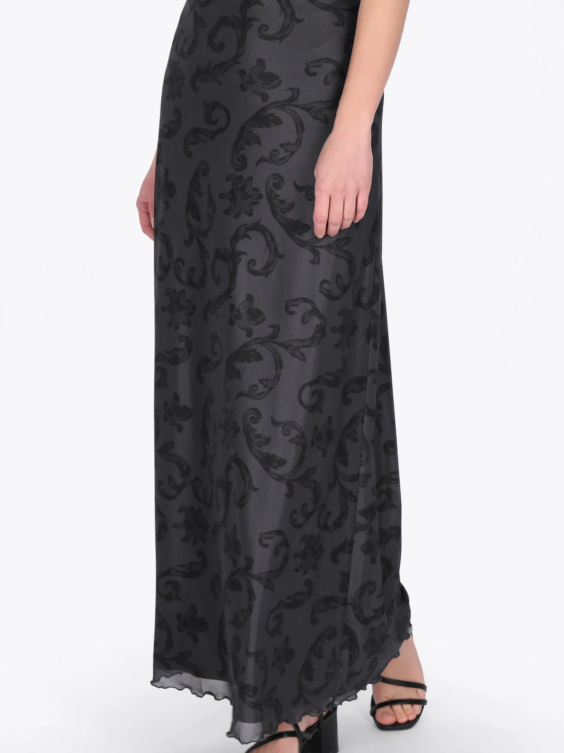 Usha Damen Rock in schwarz