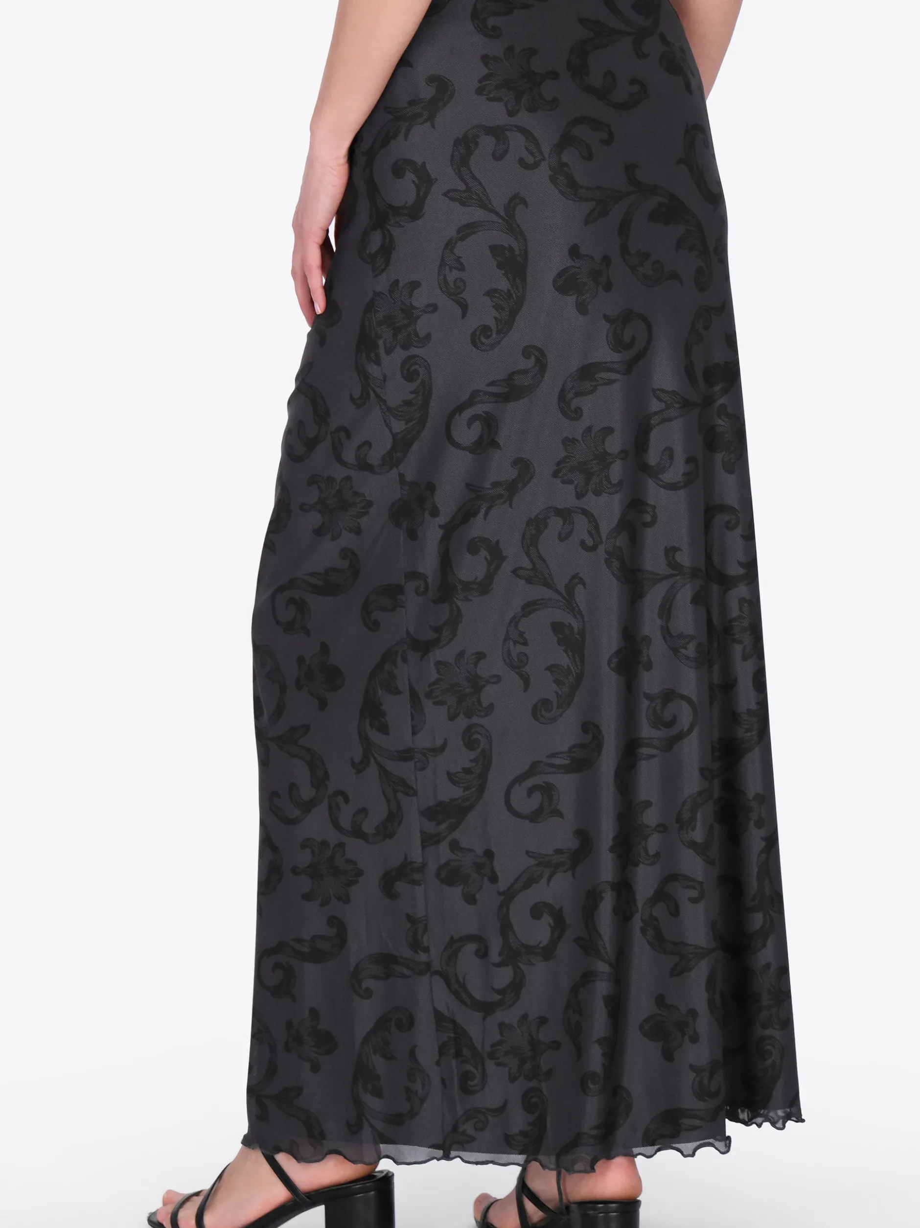 Usha Damen Rock in schwarz