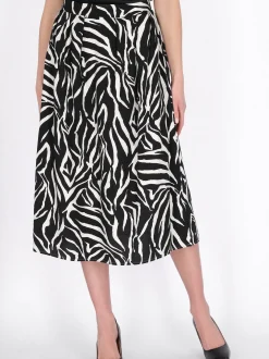 Usha Damen Rock in schwarz