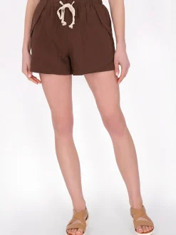 Usha Damen Shorts in braun