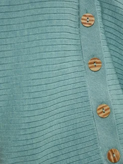 Usha Damen Strickjacke in aqua