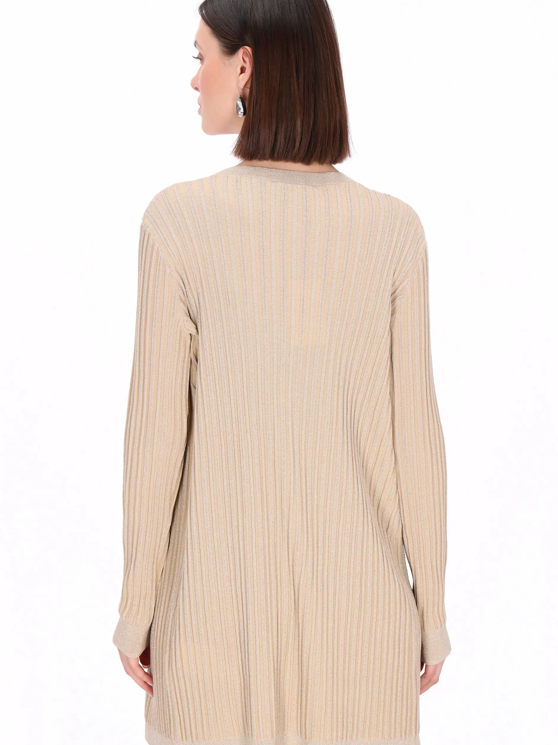 Usha Damen Strickjacke in beige