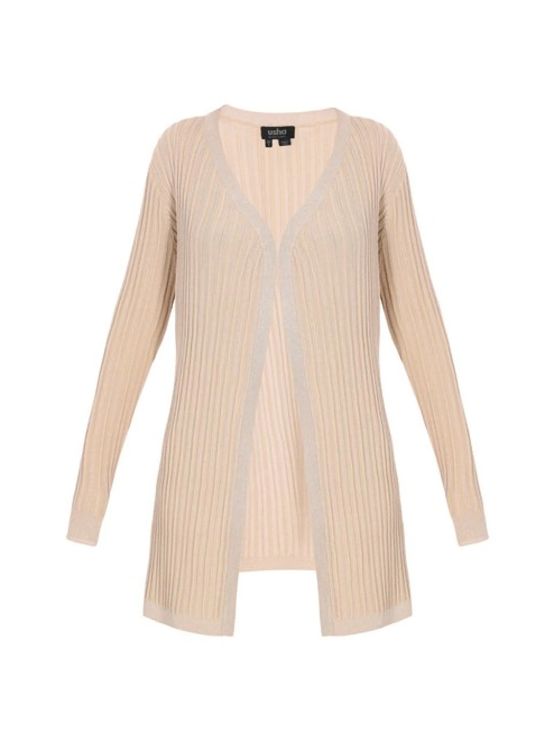 Usha Damen Strickjacke in beige