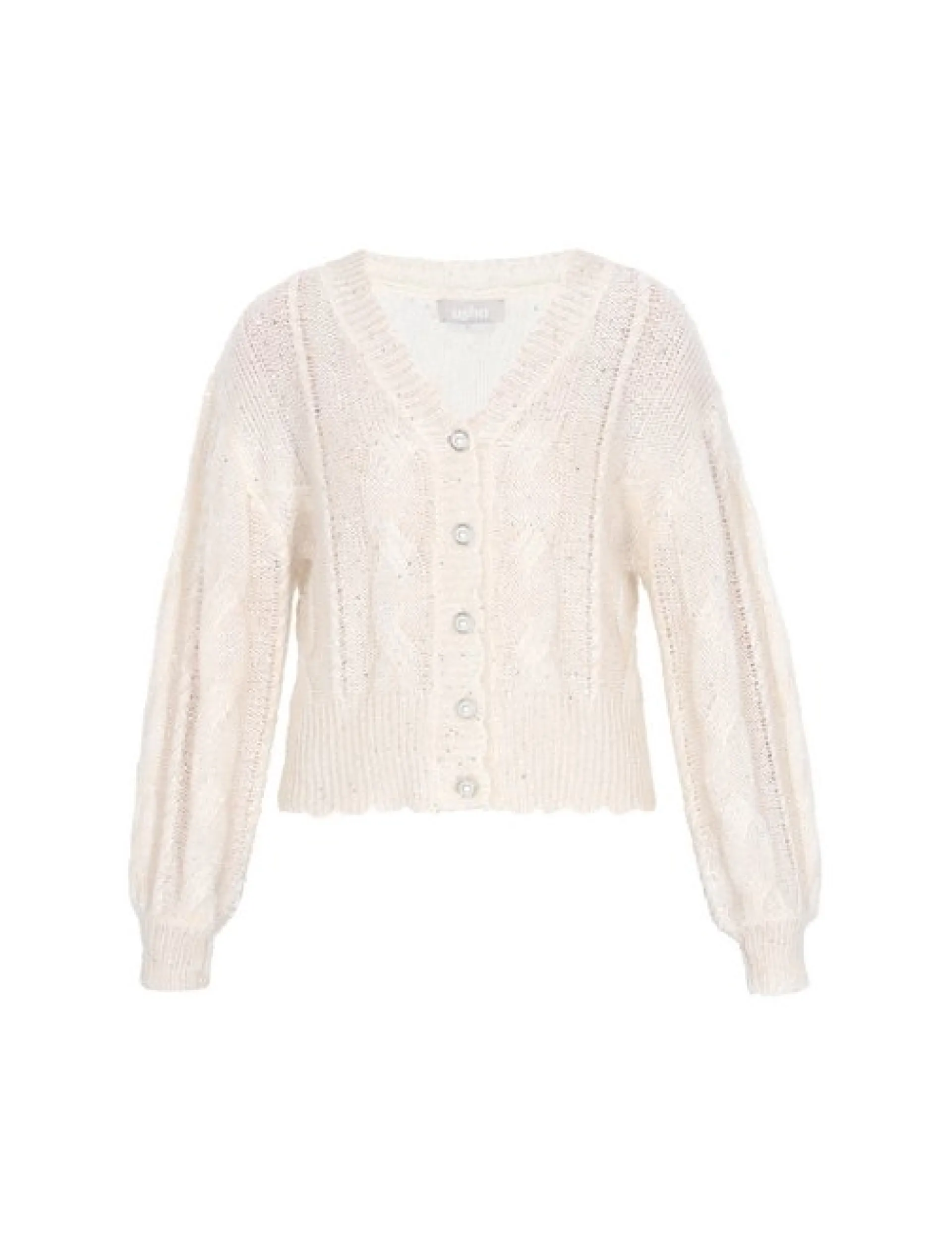 Usha Damen Strickjacke in beige
