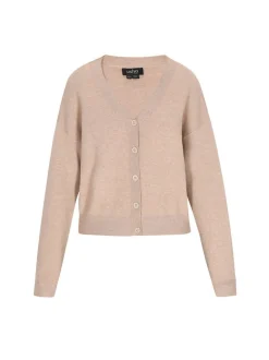 Usha Damen Strickjacke in beige