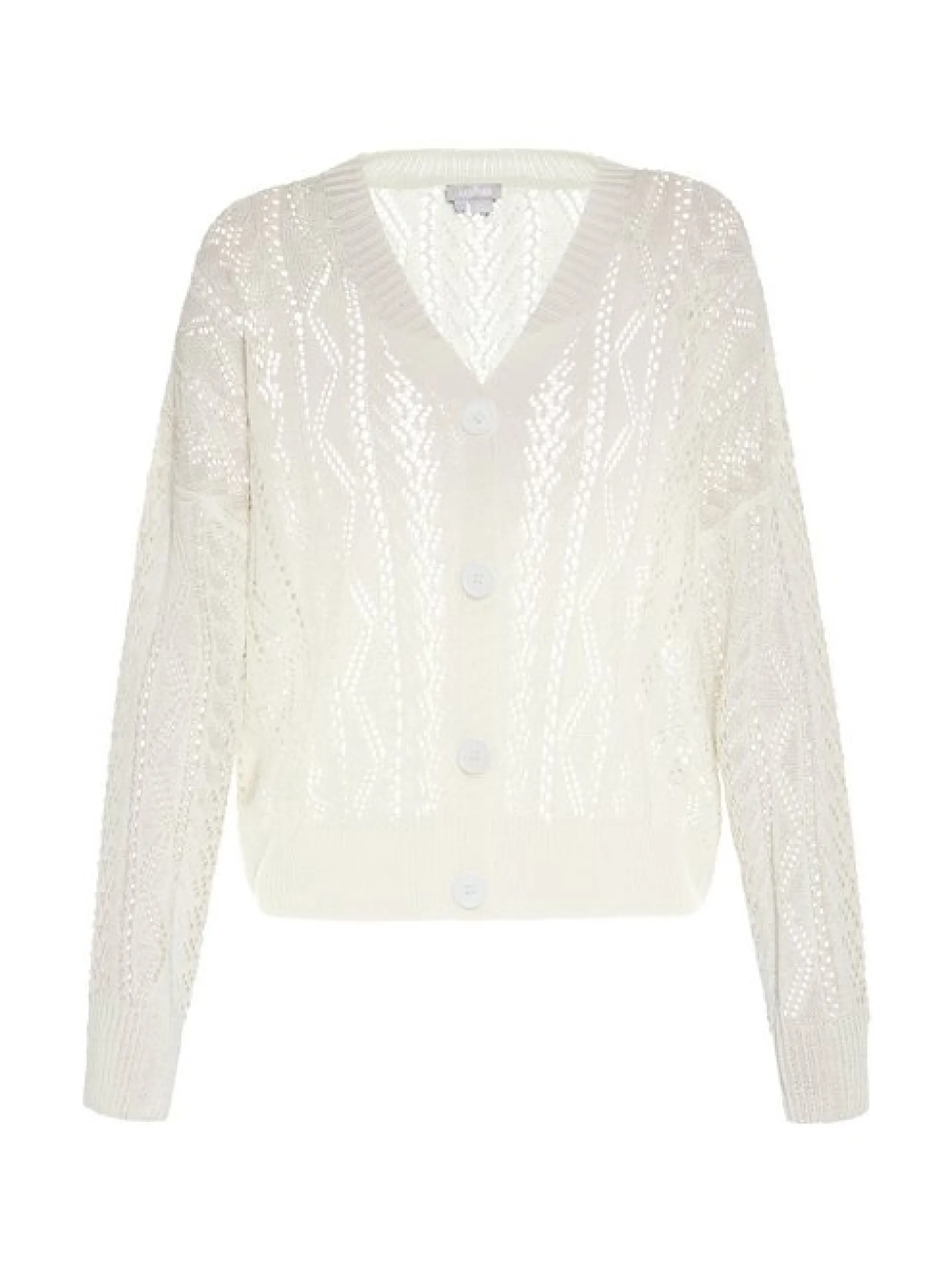Usha Damen Strickjacke in ecru