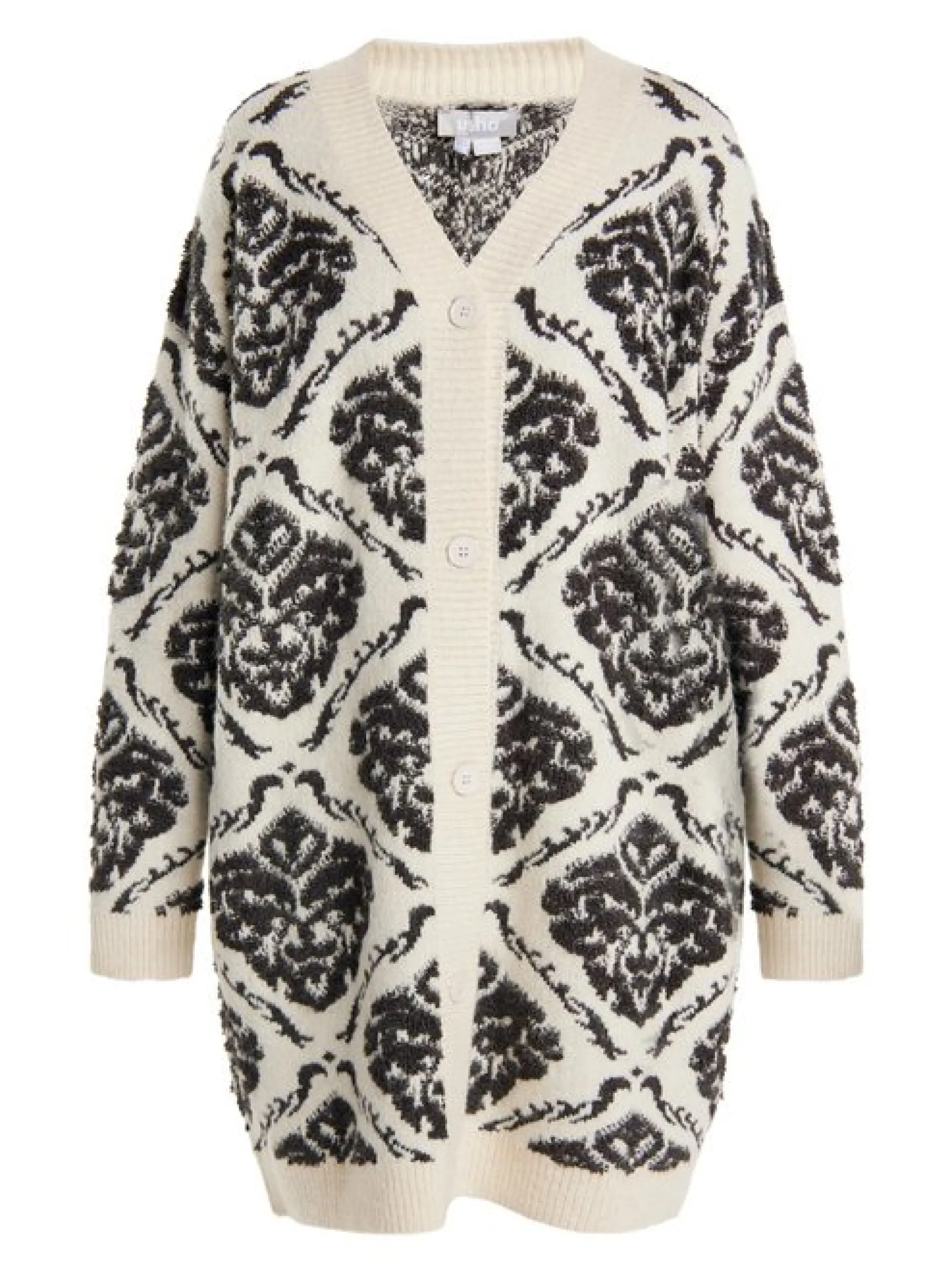 Usha Damen Strickjacke in ecru