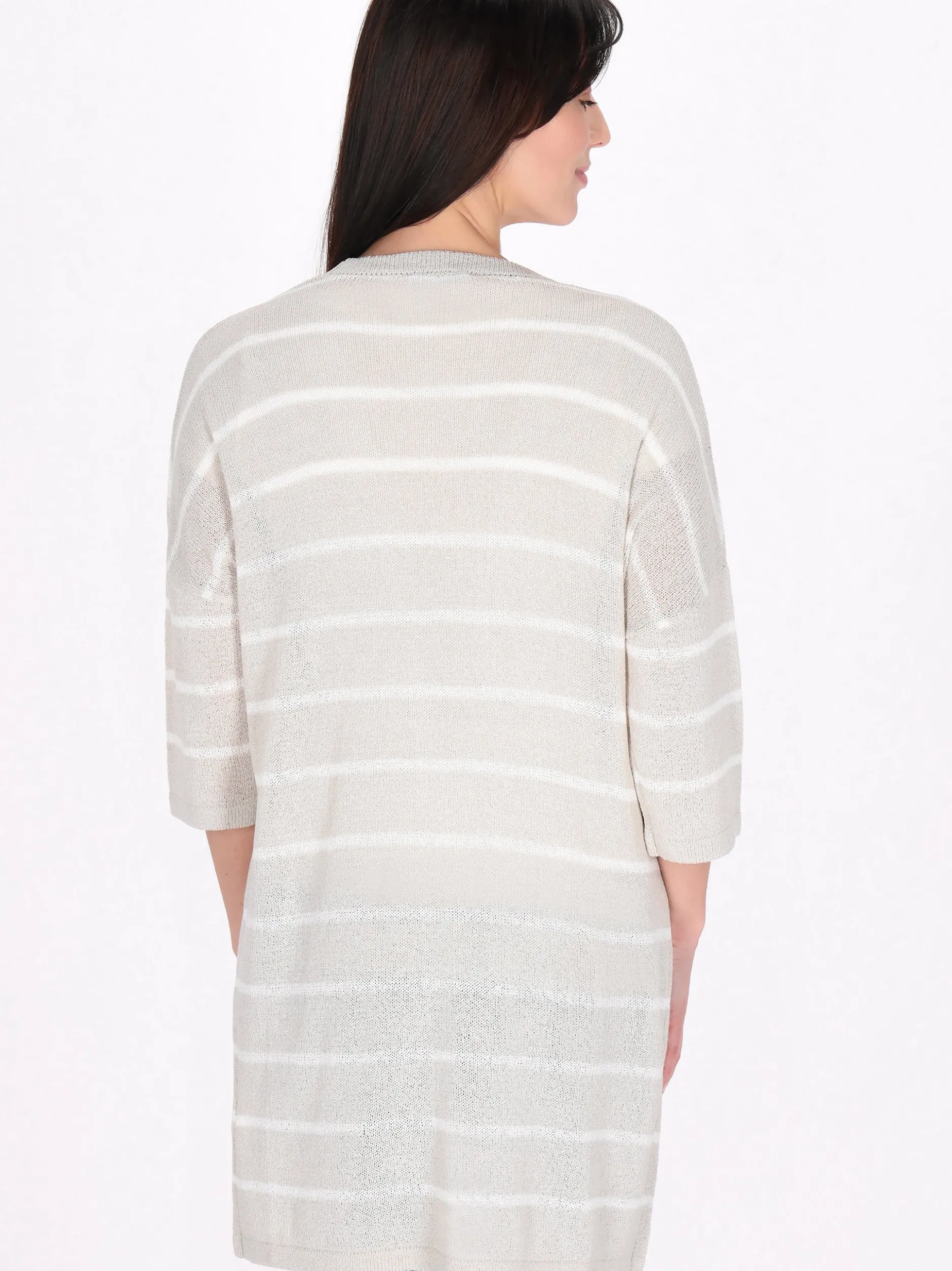 Usha Damen Strickjacke in grau