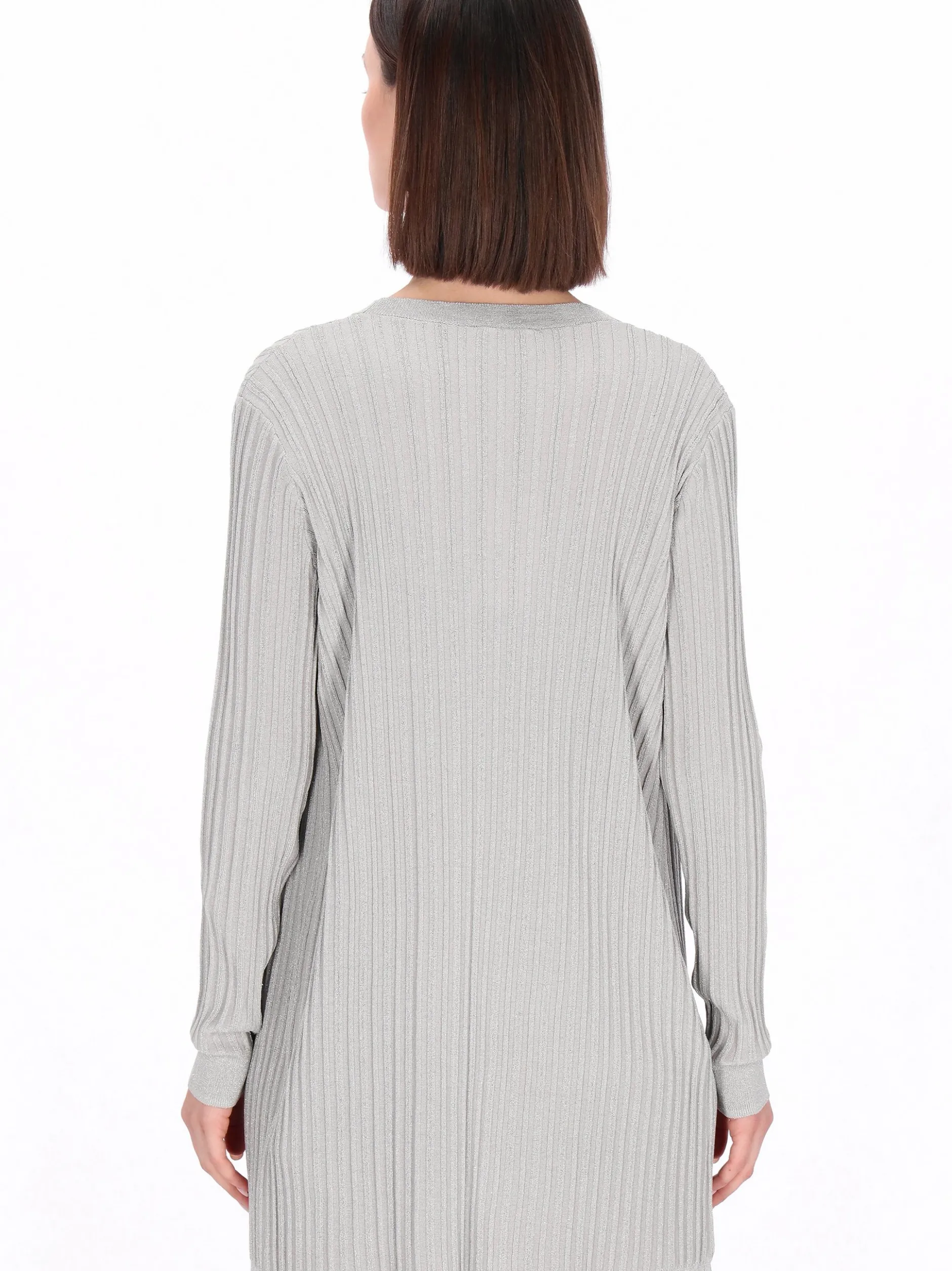 Usha Damen Strickjacke in grau