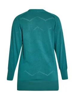 Usha Damen Strickjacke in grün
