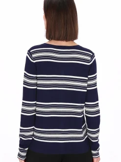 Usha Damen Strickjacke in marine