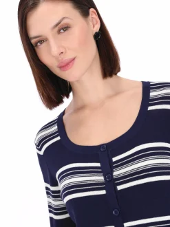 Usha Damen Strickjacke in marine