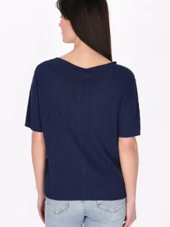Usha Damen Strickjacke in marine