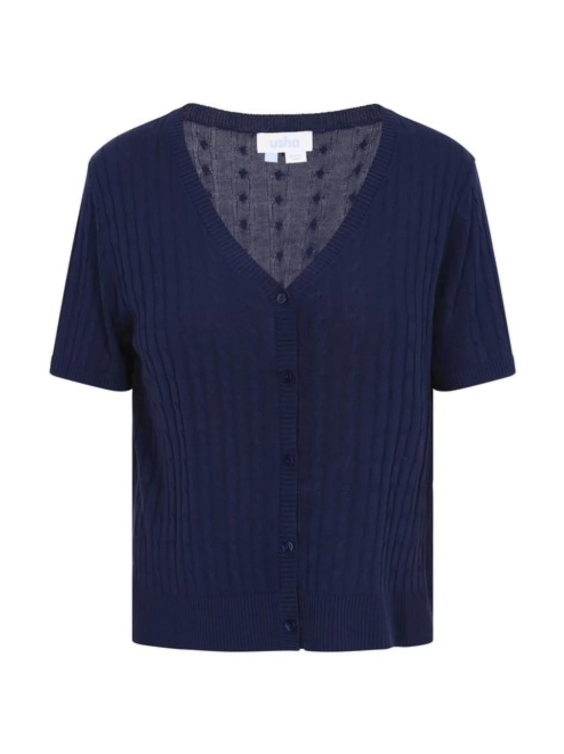 Usha Damen Strickjacke in marine
