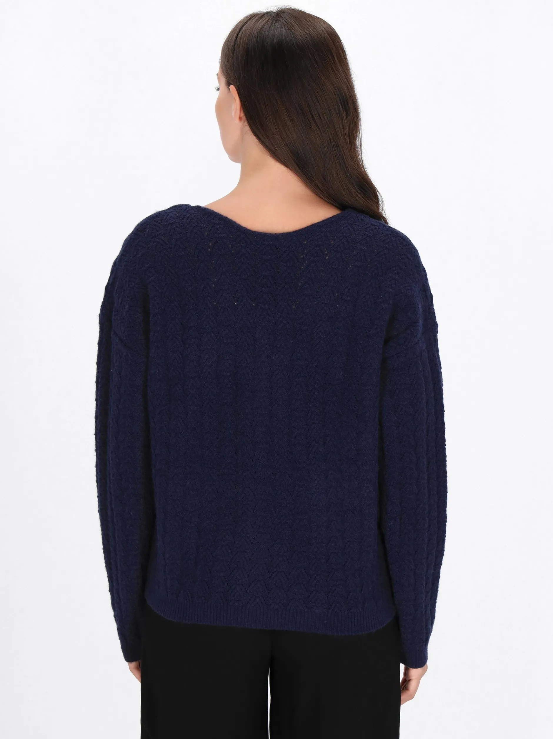 Usha Damen Strickjacke in marine