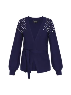 Usha Damen Strickjacke in marine