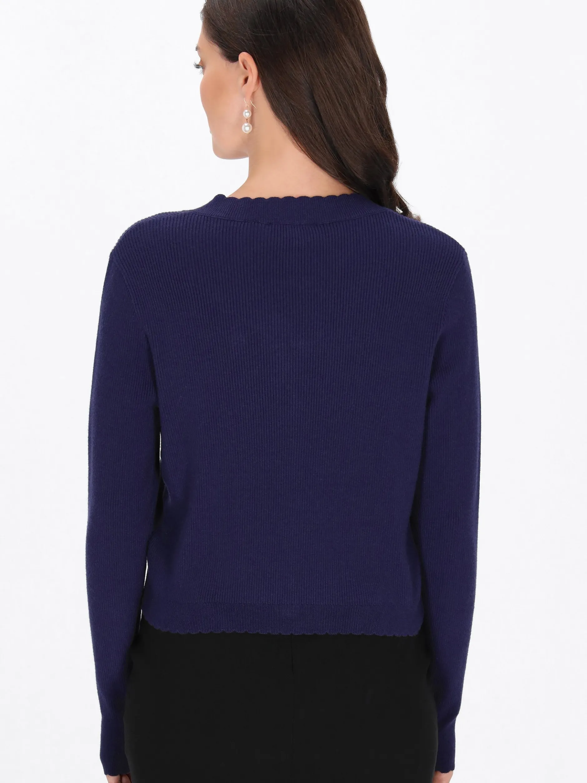 Usha Damen Strickjacke in marine