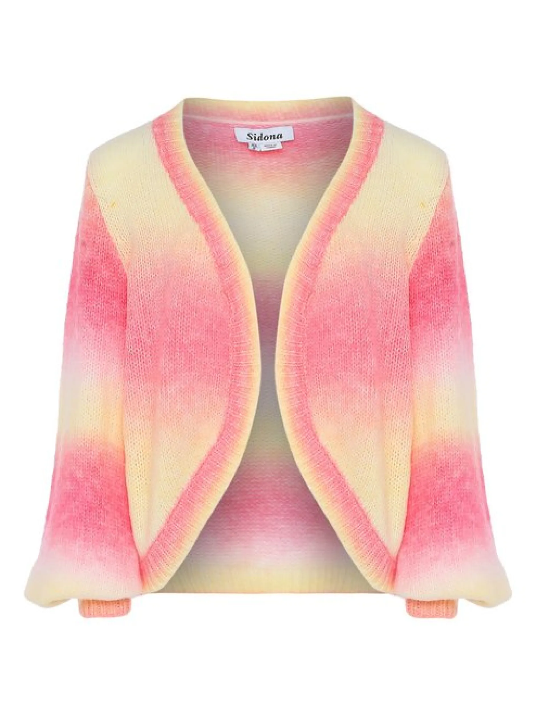 Usha Damen Strickjacke in mehrfarbig