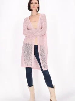 Usha Damen Strickjacke in mehrfarbig