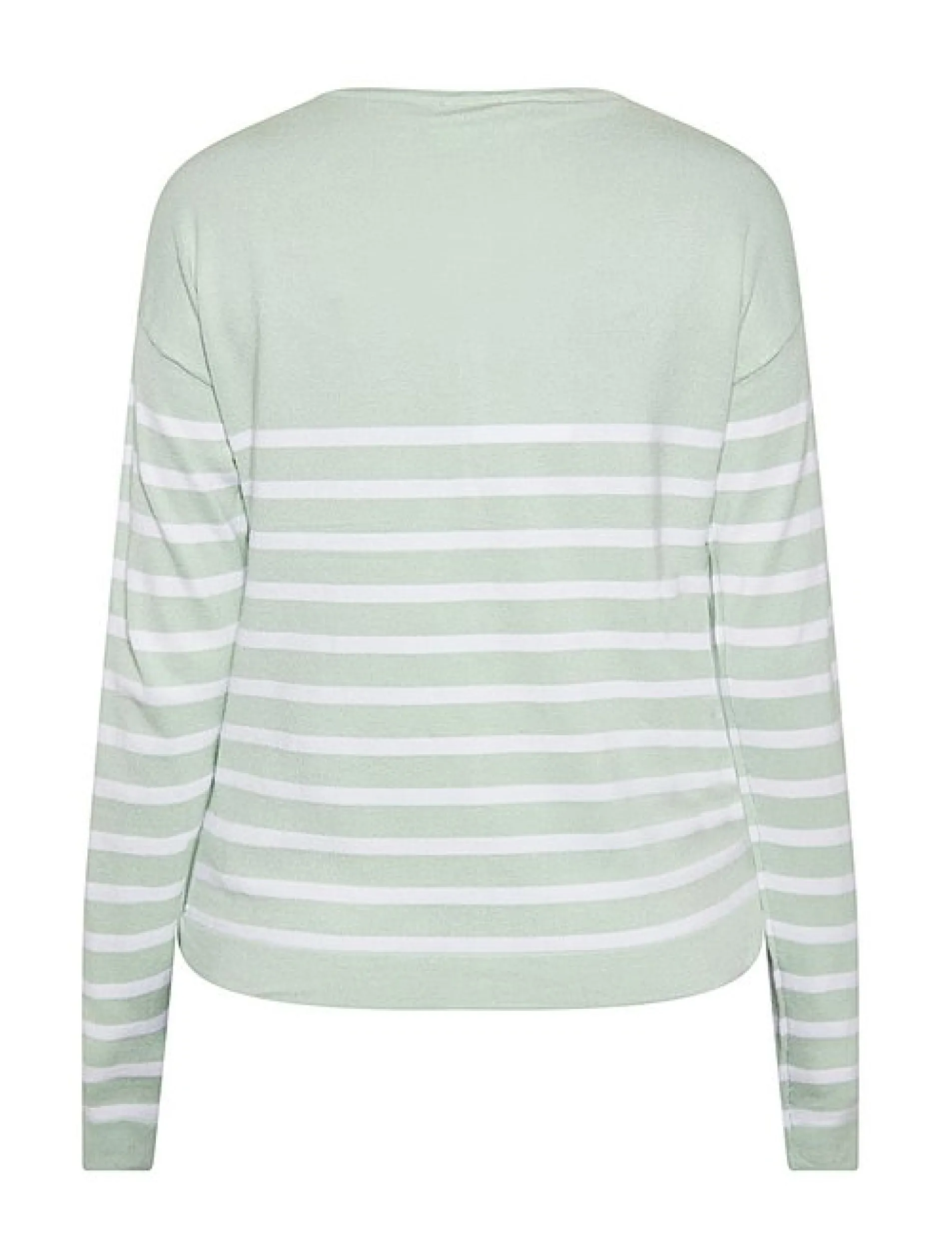 Usha Damen Strickjacke in mint - Ausschnitt: Rundhals