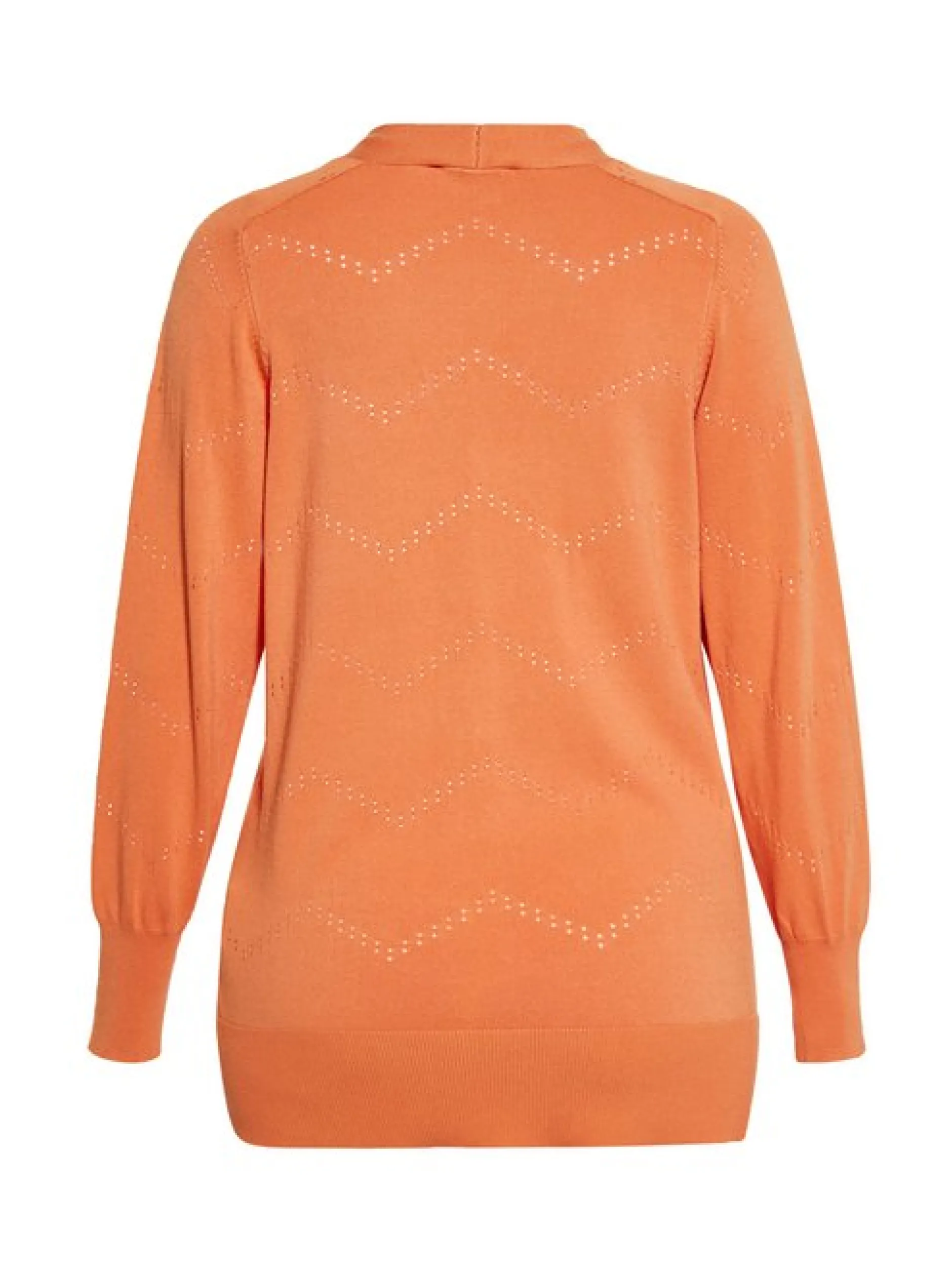 Usha Damen Strickjacke in orange