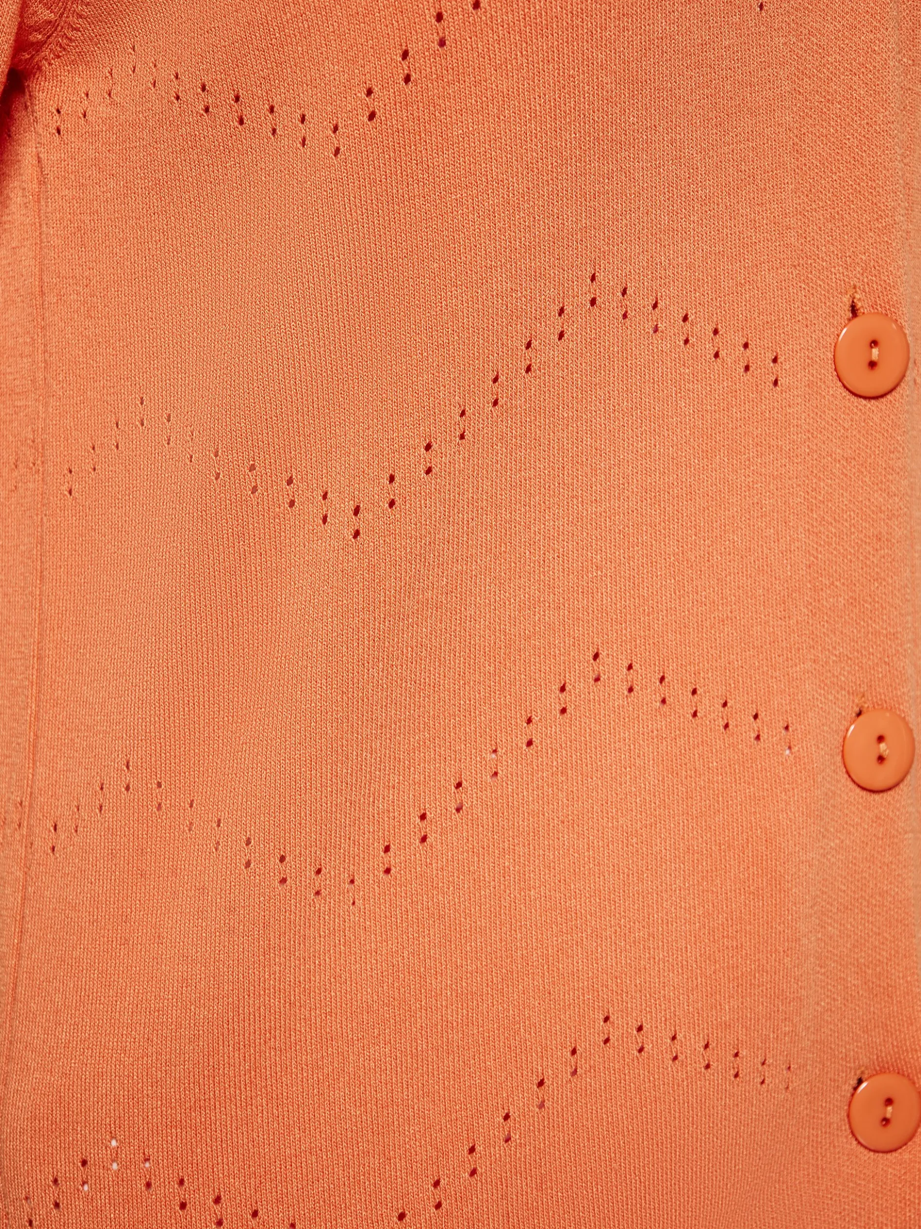 Usha Damen Strickjacke in orange
