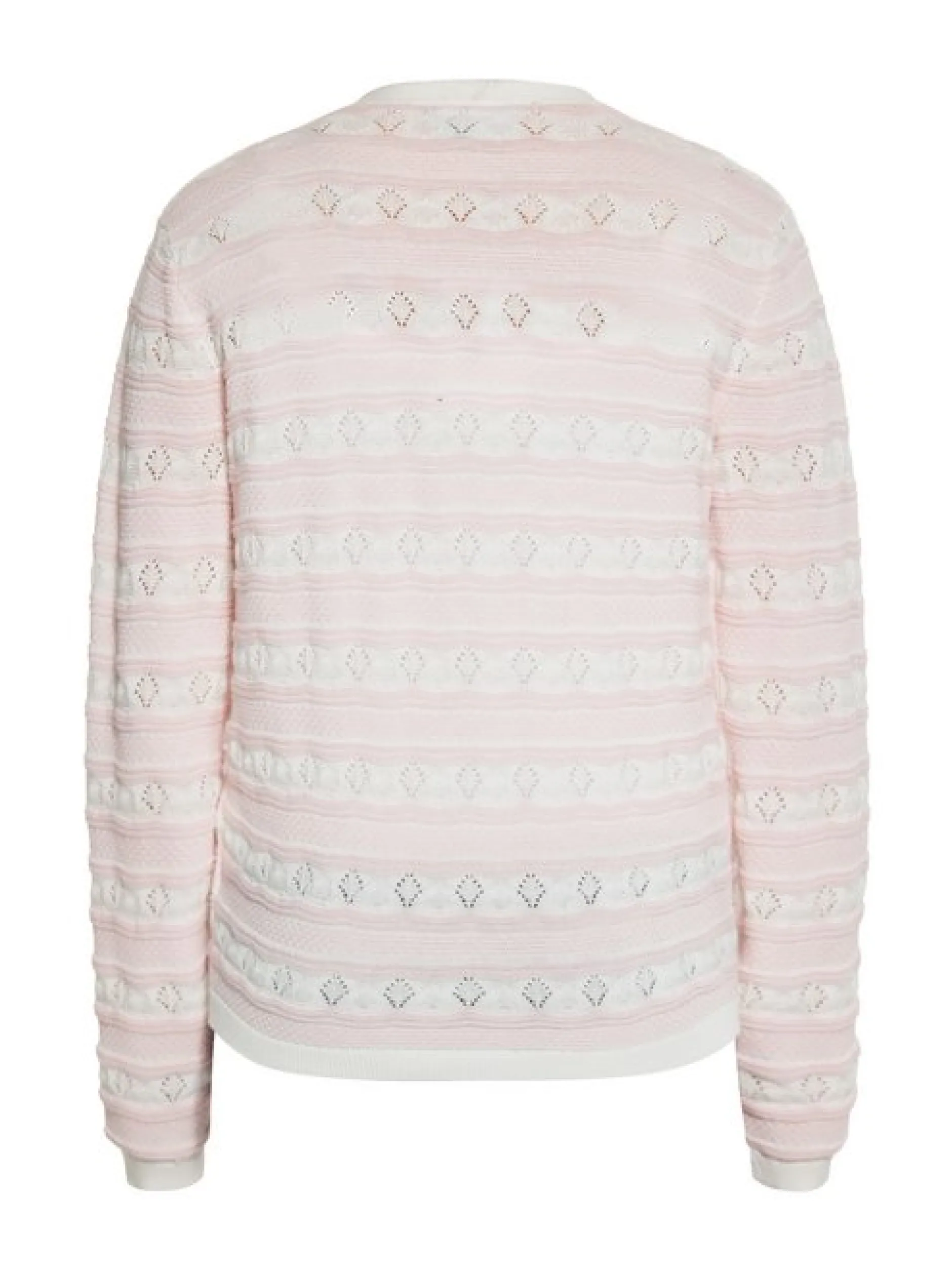 Usha Damen Strickjacke in rosa