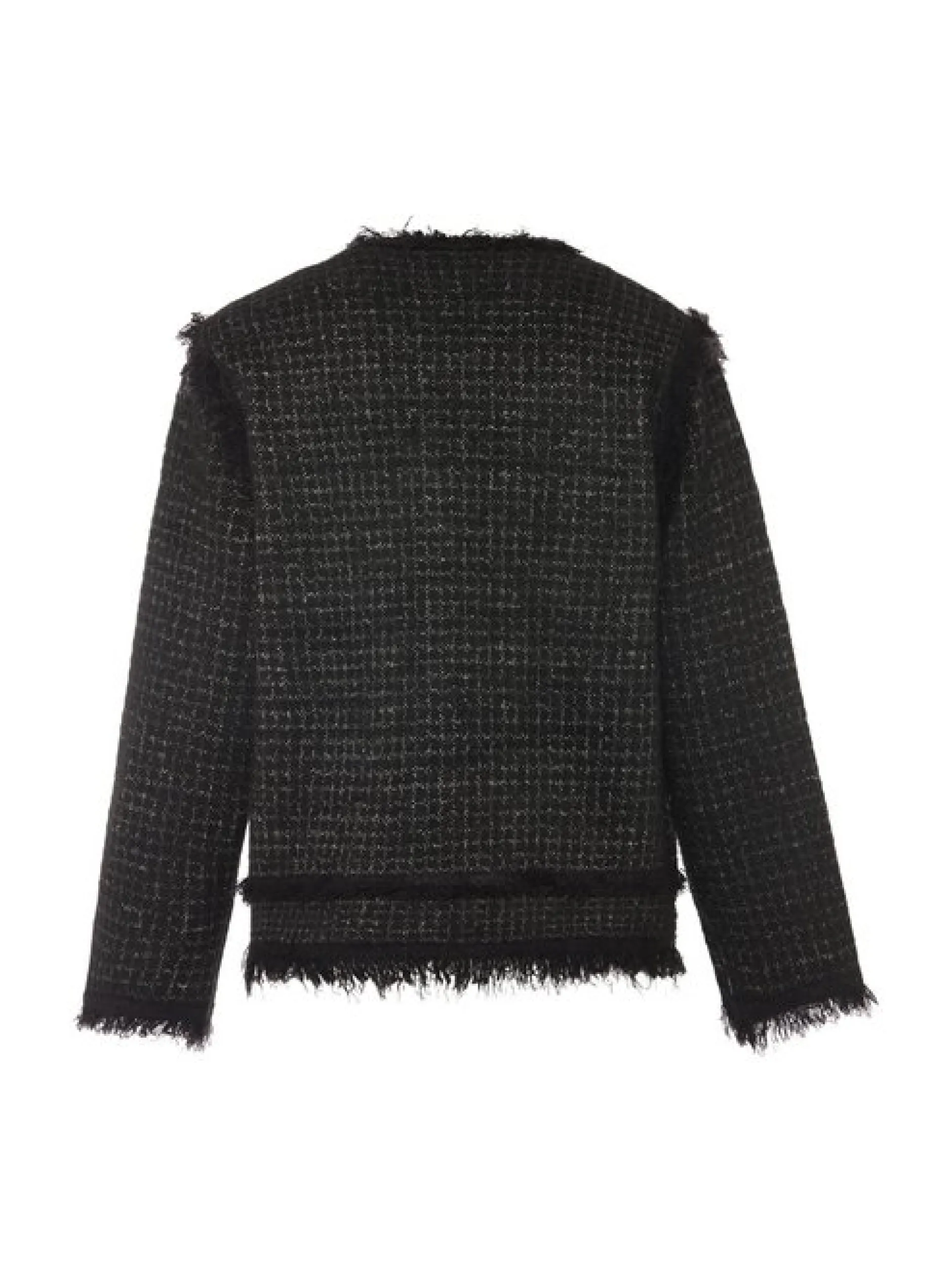 Usha Damen Strickjacke in schwarz