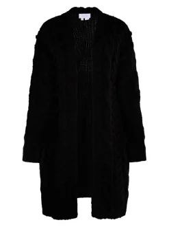 Usha Damen Strickjacke in schwarz