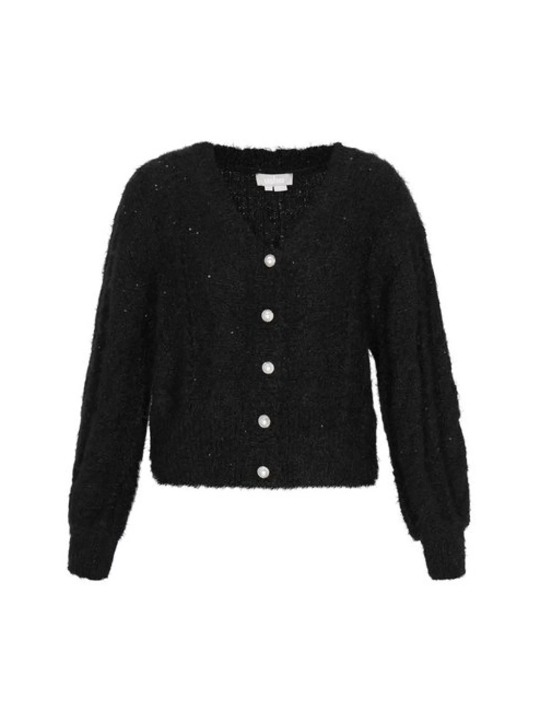 Usha Damen Strickjacke in schwarz
