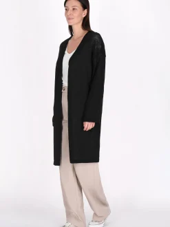 Usha Damen Strickjacke in schwarz