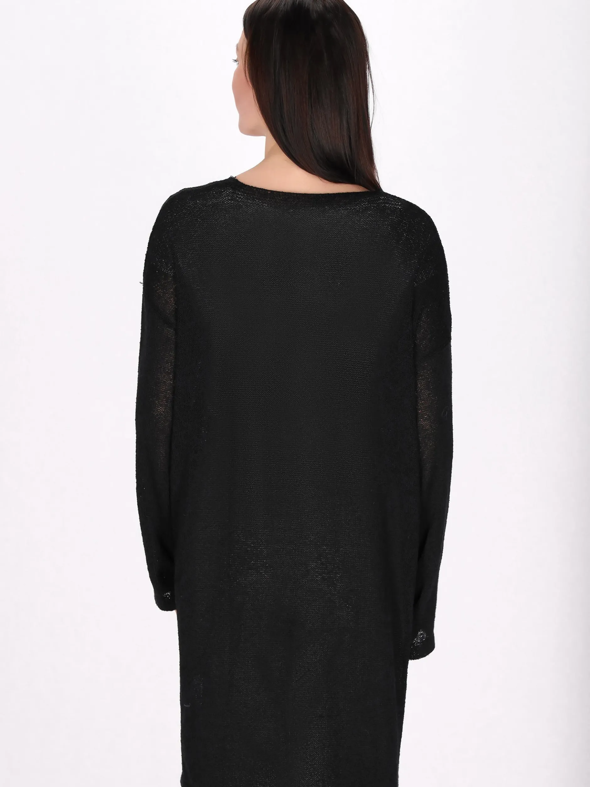 Usha Damen Strickjacke in schwarz