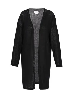 Usha Damen Strickjacke in schwarz