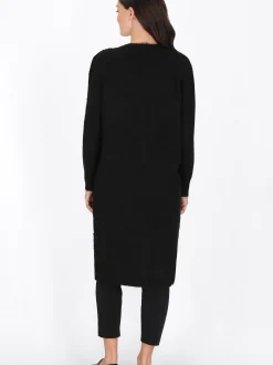 Usha Damen Strickjacke in schwarz