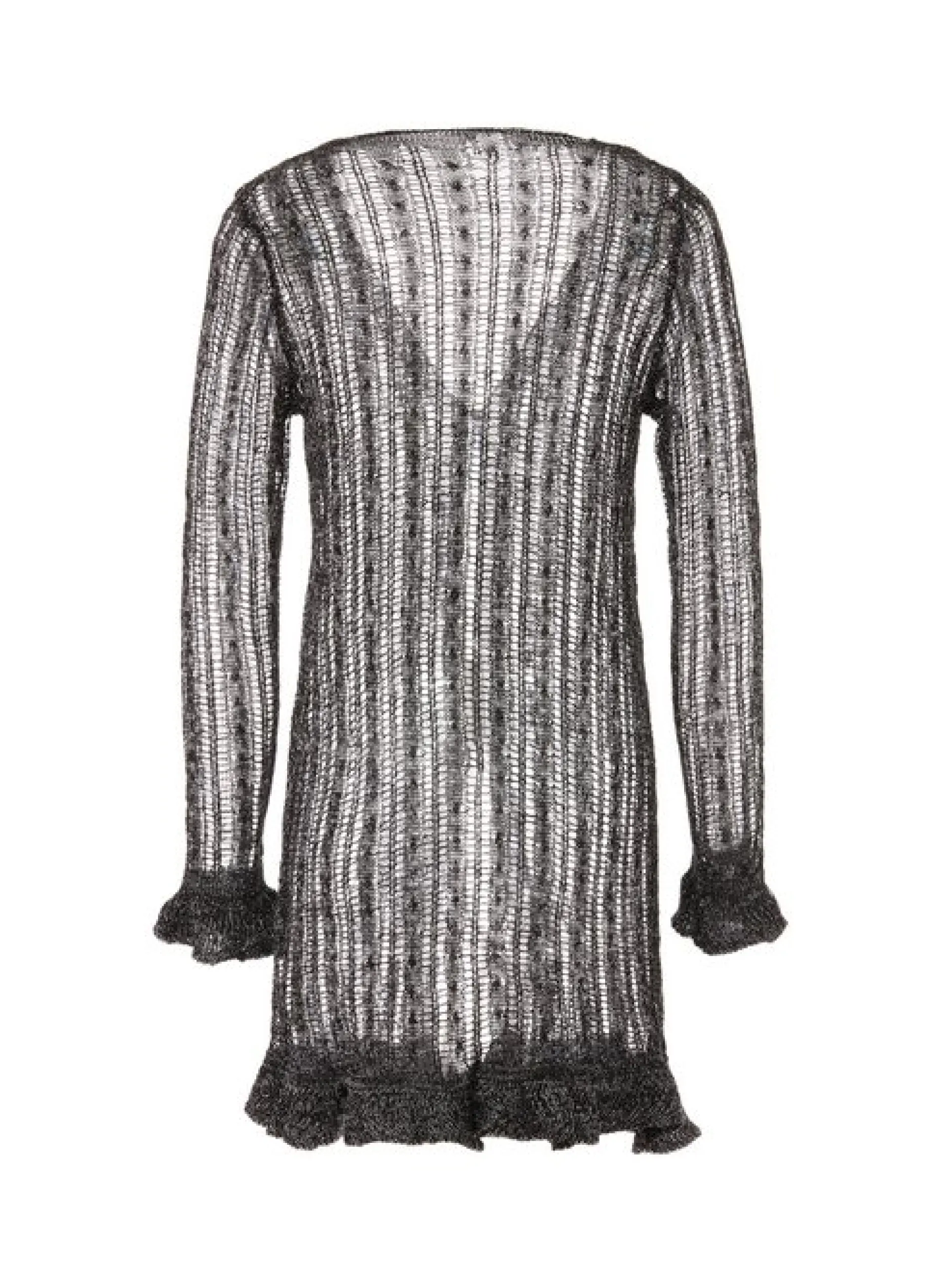 Usha Damen Strickjacke in schwarz