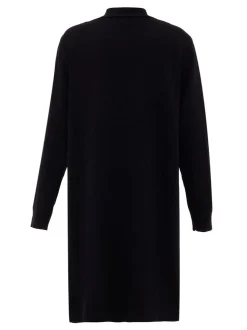 Usha Damen Strickjacke in schwarz