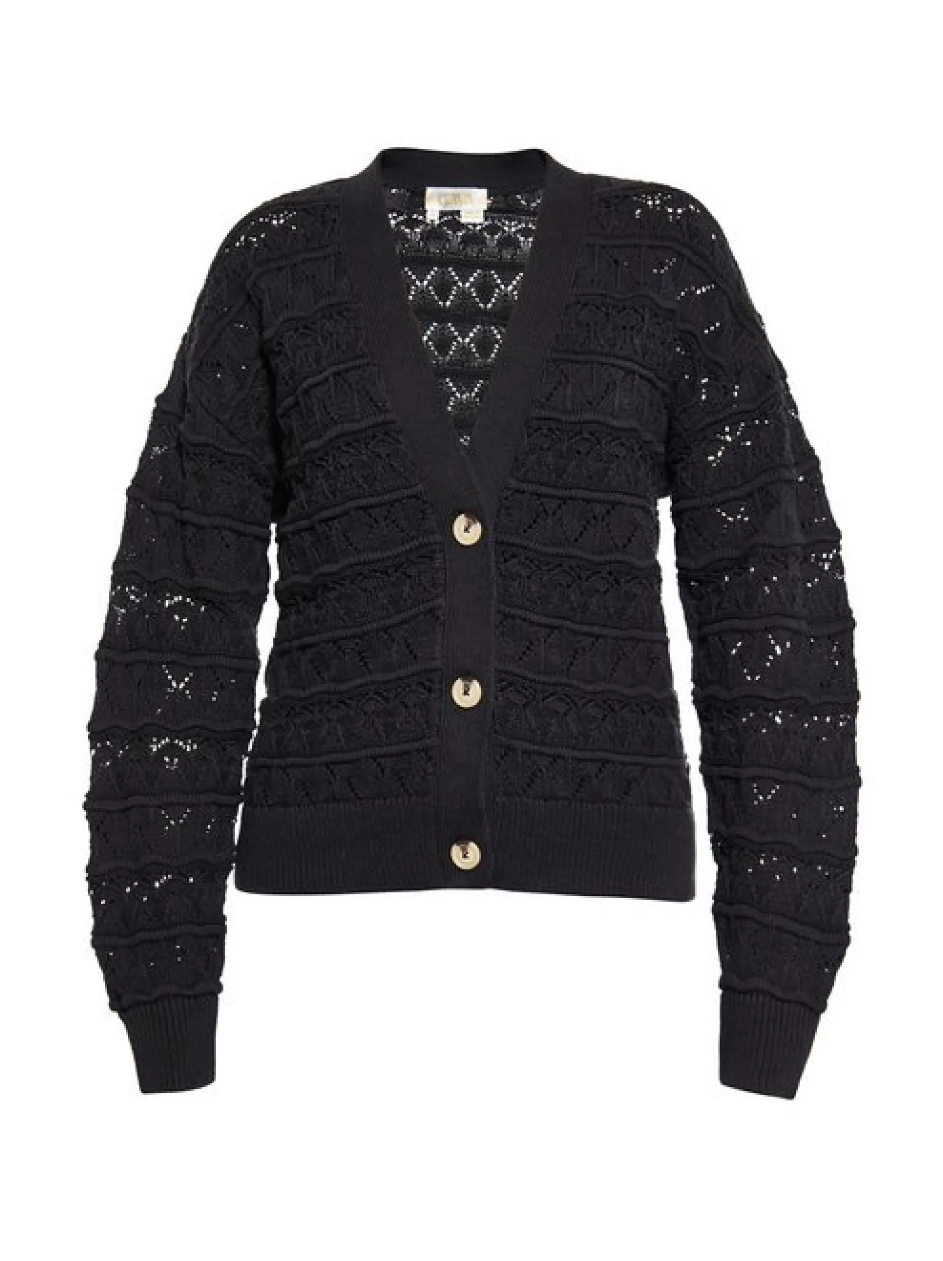 Usha Damen Strickjacke in schwarz