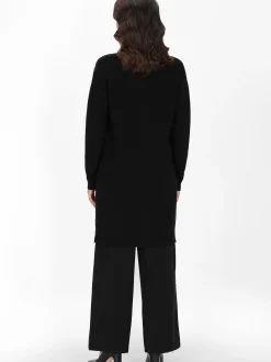 Usha Damen Strickjacke in schwarz
