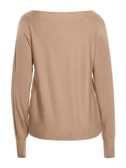 Usha Damen Strickjacke in taupe
