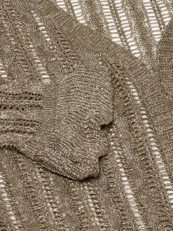 Usha Damen Strickjacke in taupe