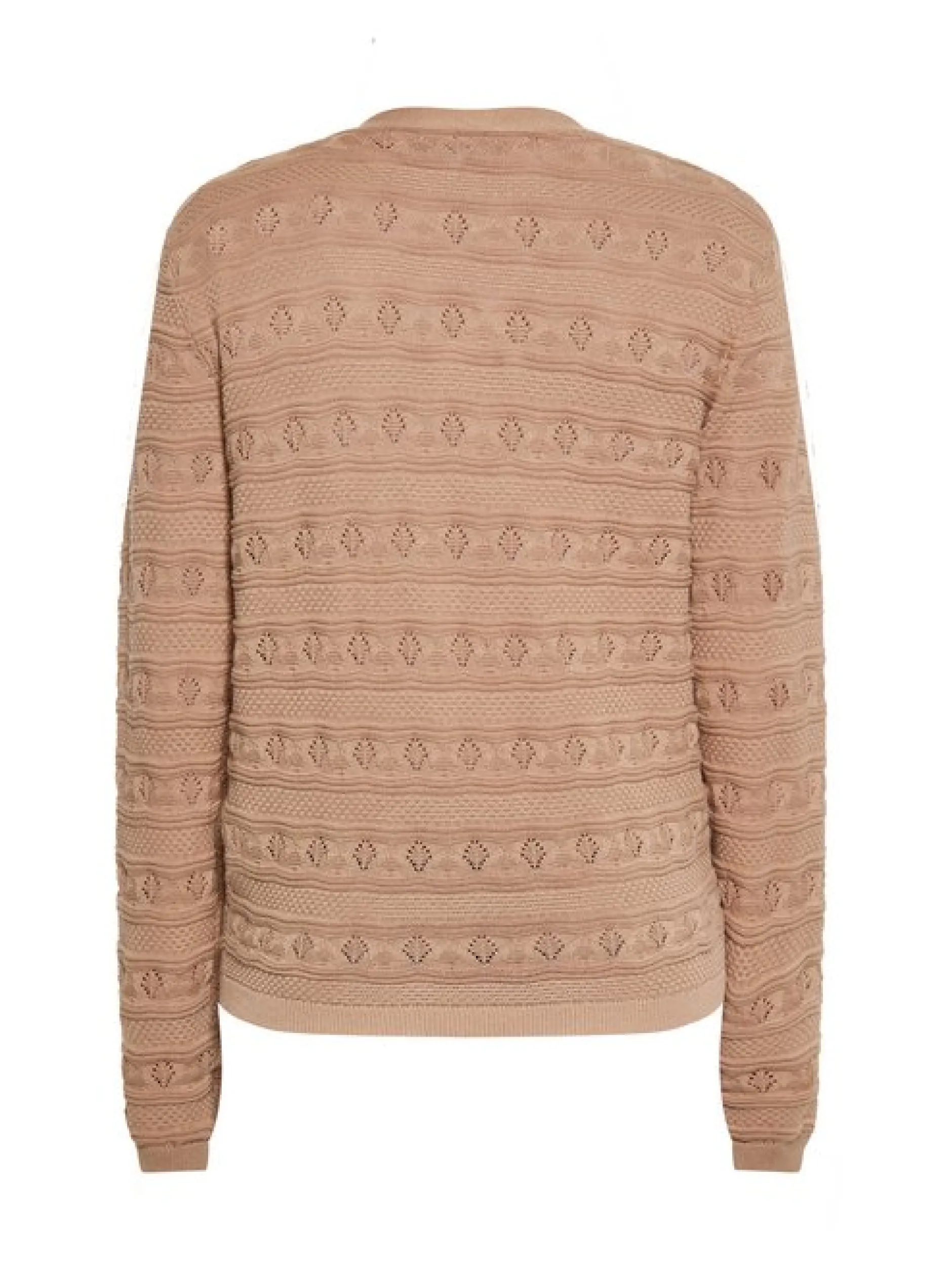 Usha Damen Strickjacke in taupe