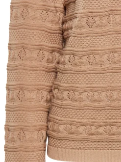 Usha Damen Strickjacke in taupe